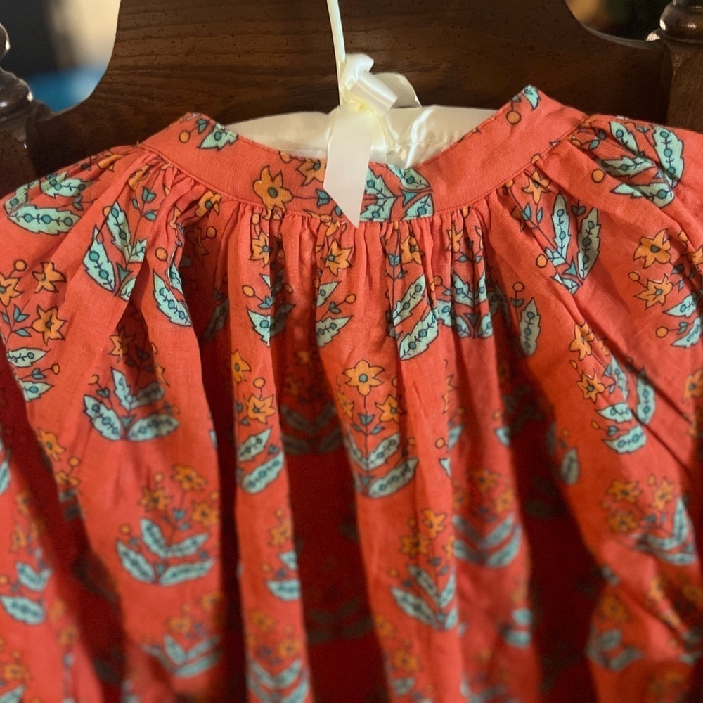 VICTORIA DUNN NWT BEAUTIFUL SUMMER BLOUSE SIZE L NWT - Picture 14 of 14